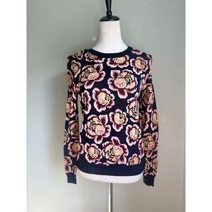 Boho Floral Sweater multi boho cottagecore medium dainty whimsigoth romantic